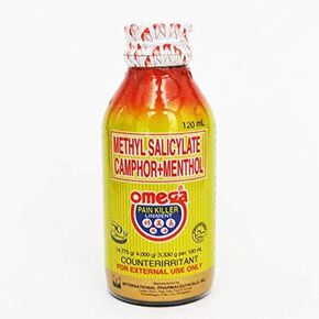 Omega Pain Killer Liniment - 120ml Genuine (New Packaging) in Saudi Arabia