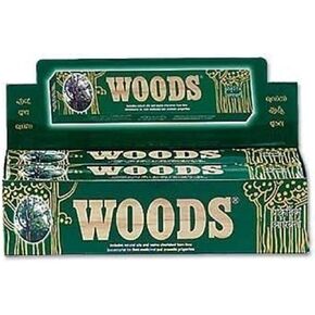 Woods Natural Incense - Wholesale Pack of 6 Boxes (Each Box 20 Sticks)