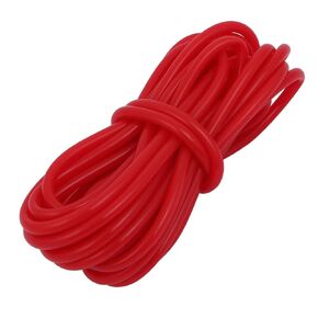 uxcell 3mm x 5mm High Temp Resistant Silicone Rubber Tube Hose Pipe Red 5 Meters Long