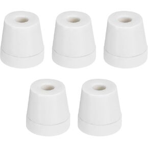 Ceramic Tube Wiring Insulated Insulators [for Cable Bundle Heat Insulation Protection] - 6.5mm Dia/5 Pcs