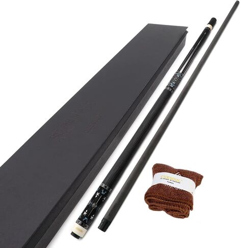 CUESOUL STRENGTH 58'' 19oz Carbon Fiber Pool Cue Stick with 12.5mm Cue Tips in Saudi Arabia