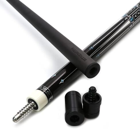 CUESOUL STRENGTH 58'' 19oz Carbon Fiber Pool Cue Stick with 12.5mm Cue Tips in Saudi Arabia