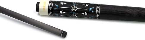 CUESOUL STRENGTH 58'' 19oz Carbon Fiber Pool Cue Stick with 12.5mm Cue Tips in Saudi Arabia