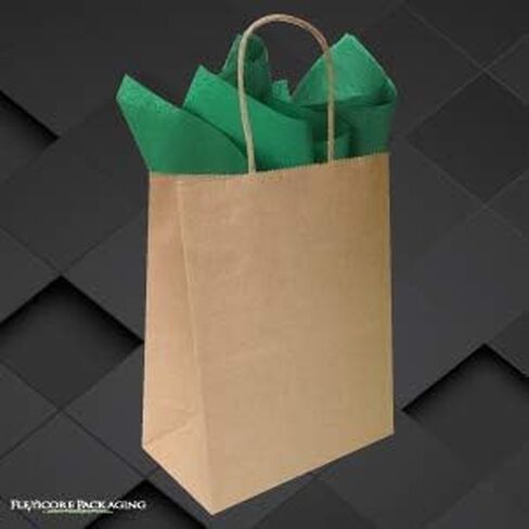 Flexicore Packging® | ورق تغليف الهدايا | الحجم: 15x20 | خالٍ من الأحماض (ذهبي استرليني، 100 ورقة) in Kuwait