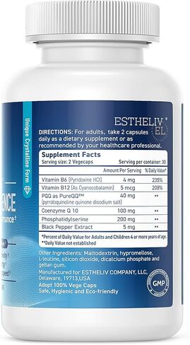 ESTHELIV® Pro Neuro Science، 60 كبسولة نباتية in Saudi Arabia