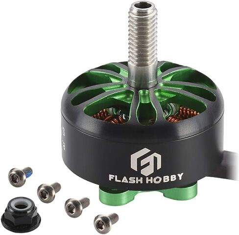 فلاش هوبي آرثر 2207.5 محرك خارجي بدون فرشاة 2450KV 2-4S محرك الطائرة بدون طيار لنماذج RC FPV كوادكوبتر مولتيكوبتر ثابتة الجناح in Kuwait