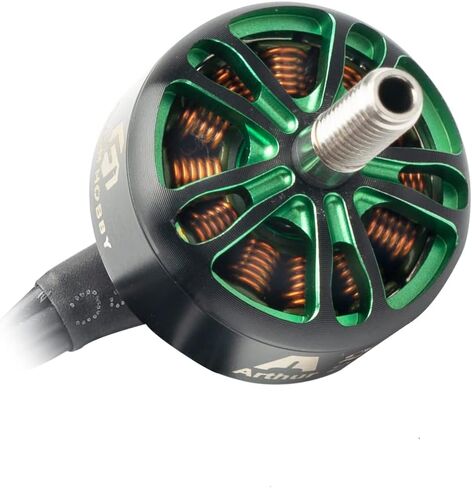 فلاش هوبي آرثر 2207.5 محرك خارجي بدون فرشاة 2450KV 2-4S محرك الطائرة بدون طيار لنماذج RC FPV كوادكوبتر مولتيكوبتر ثابتة الجناح in Kuwait