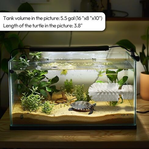 Turtle Brush with Suction Cup, Turtle Shell Cleaning Brush, Turtle Scratcher, Turtle Scrub Brush, Aquatic Turtle Tank Accessories, Turtle Aquarium Accessories in Saudi Arabia