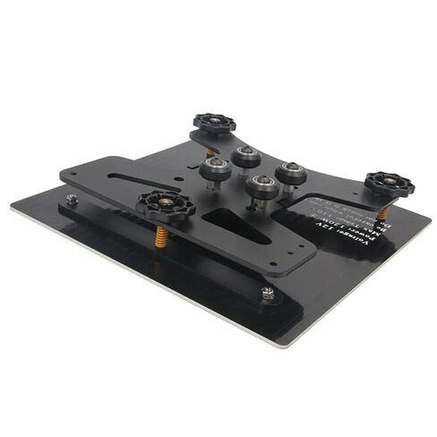 Zeberoxyz Upgrade Modular Y Carriage Plate Kit 190mmx190mmx3.5mm/7.5x7.5x0.14inch for 2040 V-Groove Aluminum Profile for Ender 3/Ender 3 PRO 3D Printers (190x190x3.5mm) in Saudi Arabia