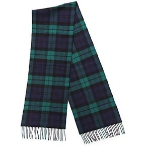 Biddy Murphy Fine 100% Irish Lambswool Plaid Scarf, Soft & Warm, Celtic Tartan Check, Imported in Kuwait