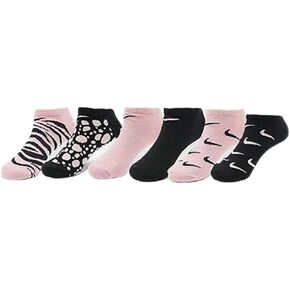 Nike GFX No Show Socks 6-Pack (Toddler/Little Kids)