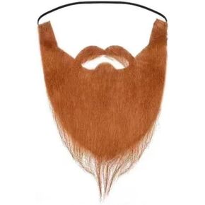 Fake Mustaches Self Adhesive - Novelty Fake Mustache for Party (Brown)