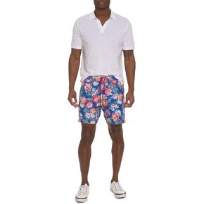 Robert Graham Men's Hartman Swim Shorts Bathing Suit, Multi in Kuwait