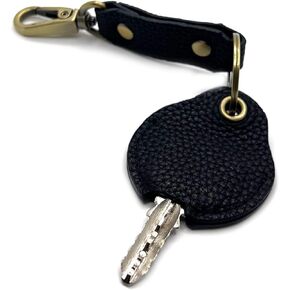 Genuine Leather Key Sleeve Handmade Key Ring Holder Stylish Key Case Cover for Broken Key Vintage Leather Key Protector