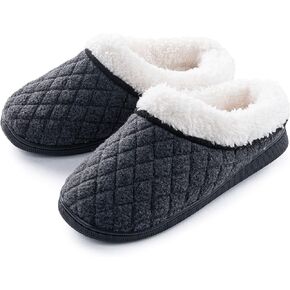 Pupeez Girls Slipper Cozy Comfort Warm Quilted Fleece Clog House Shoe