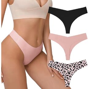 FGZ Panties Seamless Underwear for Women No Show Panty Invisibles Briefs Bikini Underwears