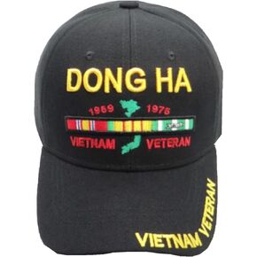 Dong Ha Vietnam Veteran Black Baseball Cap New
