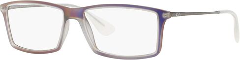 Ray-Ban RX7021-5498 Eyeglasses, Purple Gunmetal w/Demo Lens 52mm in Saudi Arabia