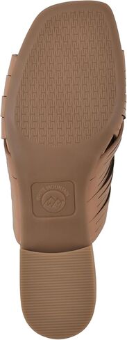 WHITE MOUNTAIN Women's Alluvia Low Block Heel Woven Sandal in Saudi Arabia