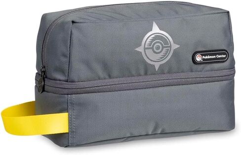 Pokémon Center: Pokémon Everyday Bags: Gray & Yellow Toiletry Bag in Saudi Arabia