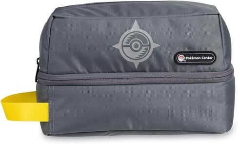 Pokémon Center: Pokémon Everyday Bags: Gray & Yellow Toiletry Bag in Saudi Arabia