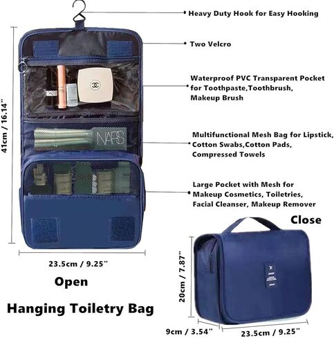 مجموعة من 8 مكعبات تعبئة من GUIFIER لحقائب السفر، وحقائب تنظيم حقائب السفر، ومنظم أمتعة الحمل مع حقيبة الأحذية، وحقائب تخزين منظم حقائب السفر، ومكعبات السفر مع حقيبة أدوات الزينة (وردي) in Kuwait