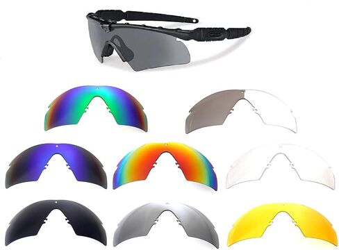 Galaxy Replacement Lenses Oakley Si Ballistic M Frame 2.0 Z87 Sunglasses 8 Color Pairs in Saudi Arabia