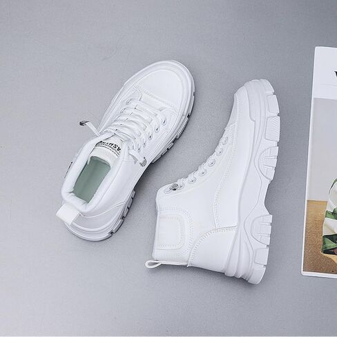 حذاء نسائي للكاحل من NCNDB كاجوال مع أحذية برباط وأحذية رياضية ذات نعل سميك in Kuwait