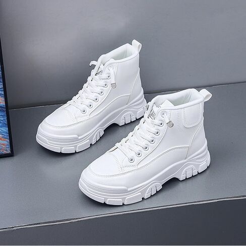 حذاء نسائي للكاحل من NCNDB كاجوال مع أحذية برباط وأحذية رياضية ذات نعل سميك in Kuwait