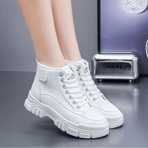 حذاء نسائي للكاحل من NCNDB كاجوال مع أحذية برباط وأحذية رياضية ذات نعل سميك in Kuwait