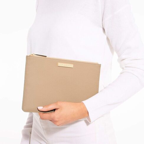 Katie Loxton المرأة المتوسطة لينة بيبل جلد نباتي حقيبة مثالية أسمر, تان, 6 x 9.5 in Kuwait