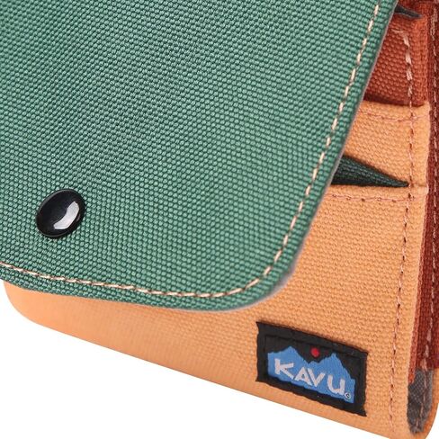 KAVU West Cove Double Sided Wallet Clutch Travel Organizer - Fun Camp in Saudi Arabia