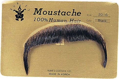 2016 (Medium Brown) Zapata Mustache Human Hair in Saudi Arabia