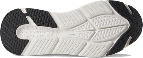 Skechers Men's Max Cushioning Slip-Ins-Athletic Slip-On Running Walking Shoes with Memory Foam Sneaker, Black/White, 12.5 in Saudi Arabia