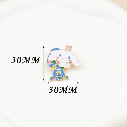 7 قطع من دبابيس انيمي على شكل قطة وكلب انيمي، دبابيس مطلية بالمينا للملابس وحقيبة الظهر وهدية تزيين in Kuwait