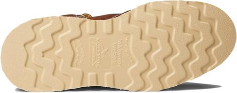Thorogood American Heritage 8 بوصات Moc Toe Work Boots للرجال أحذية جلدية مسامية مع نعل خارجي MAXWear Wedge مقاوم للانزلاق وGoodyear Storm Welt in Kuwait
