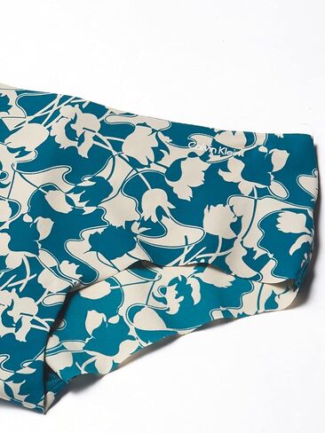 Calvin Klein Women's Invisibles Hipster Multipack Panty, Marbalized Floral Mini Topaz Gemstone, S in Saudi Arabia