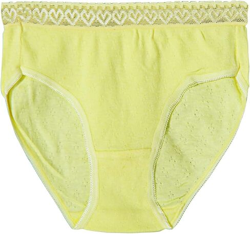 Cotton Briefs 5P for Women,Soft Comfy Ladies Underpants Briefs Hipster Lace Bikini Briefs Panties in Saudi Arabia
