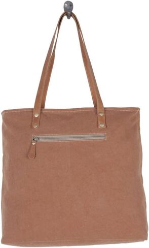 Myra Bag Cowhide Purse - Oakley Specks Cowhide Purses for Women with Floral Tooled Leather Accent, Cow Hide Purse and Canvas Tote, Cowhide Fringe Purse, Western Gifts for Women in Kuwait