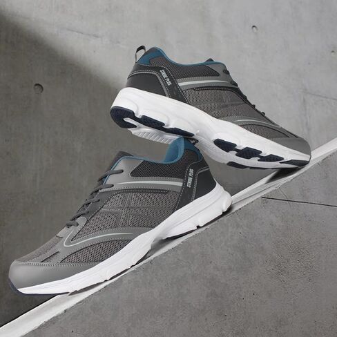 Hawkwell Men's Big Size Plus Size Casual Walking Sneakers Tennis Training Shoes Size 13 14 15 16 17 in Saudi Arabia