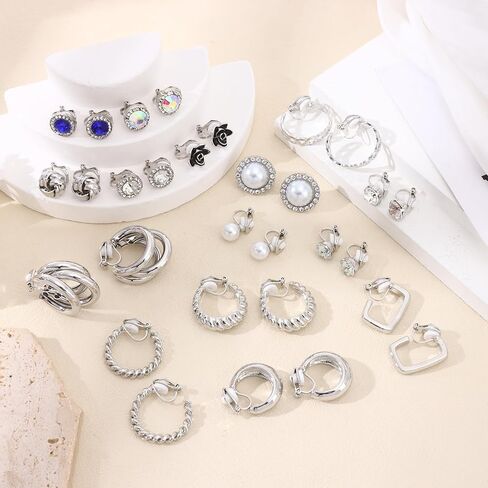 15 Pairs استرخى إسقاط أقراط للنساء بوهو القرط طقم من الحلقان لطيف استرخى أقراط بيان خمر البوهيمي أقراط مجوهرات in Kuwait