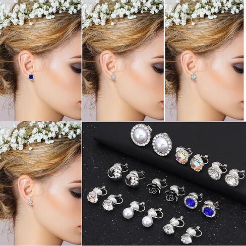 15 Pairs استرخى إسقاط أقراط للنساء بوهو القرط طقم من الحلقان لطيف استرخى أقراط بيان خمر البوهيمي أقراط مجوهرات in Kuwait