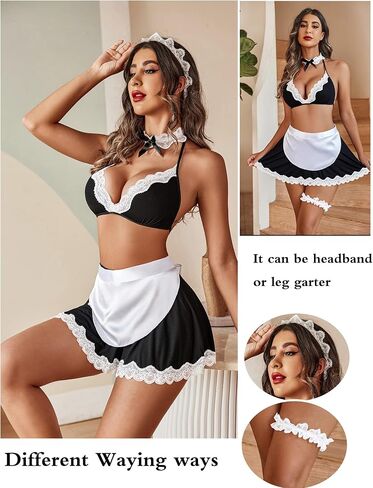 Avidlove 1* Lingerie dress+ 1*Maid Lingerie in Saudi Arabia