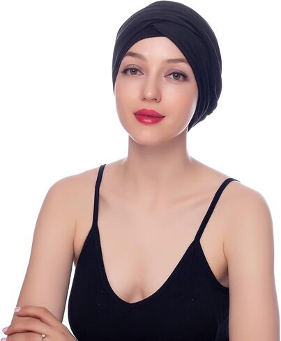 Ever Fairy Turban Head Wrap Scarf,African Women' Soft Long Scarf Shawl Hair Bohemian Headwrap Stretch Headband Tie in Kuwait