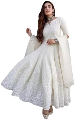 مجموعة DREAMANGEL FASHION النسائية المطرزة بخليط القطن من كورتا دوباتا in Kuwait