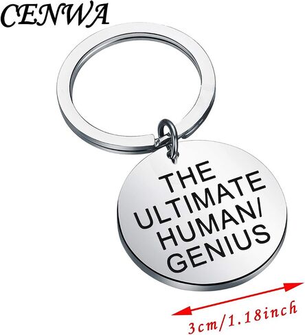 CENWA The Ultimate Human/Genius Keychain Gift for Fans in Saudi Arabia