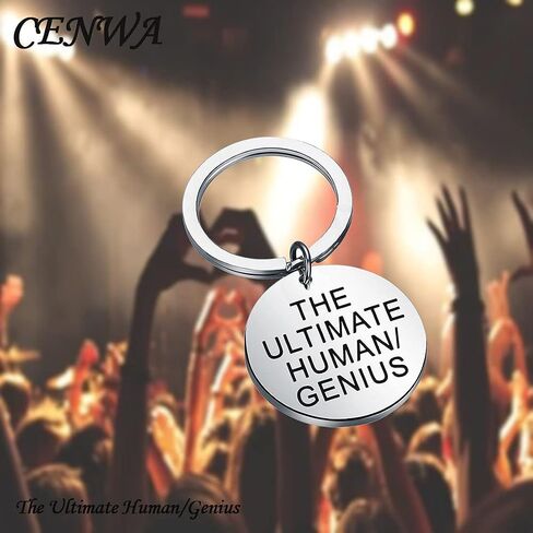 CENWA The Ultimate Human/Genius Keychain Gift for Fans in Saudi Arabia