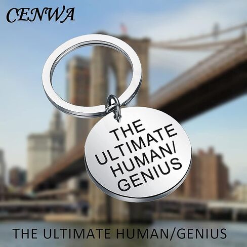 CENWA The Ultimate Human/Genius Keychain Gift for Fans in Saudi Arabia