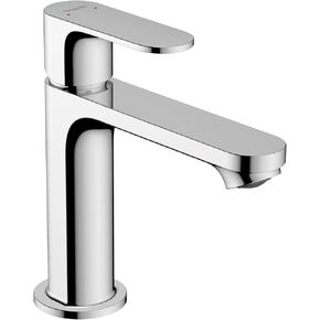 Hansgrohe Rebris S Contemporary 1-Handle 1-Hole 7-inch Tall Bathroom Sink Faucet in Chrome, 72517001