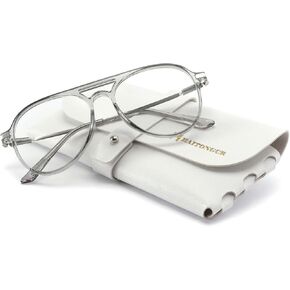 Reading Blue Light Blocking Glasses Grey Black R1122